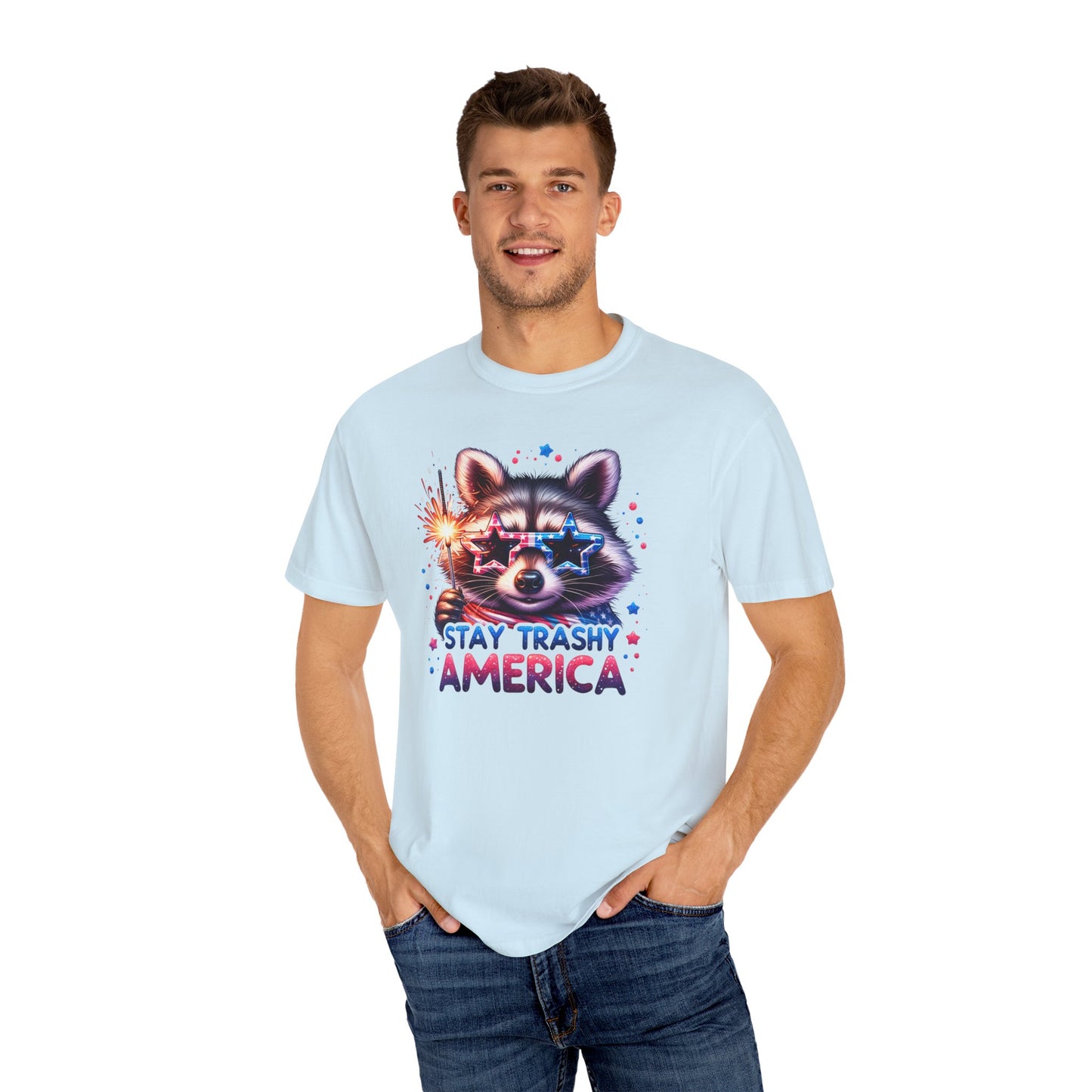 4th of July Stay Trashy America Tee