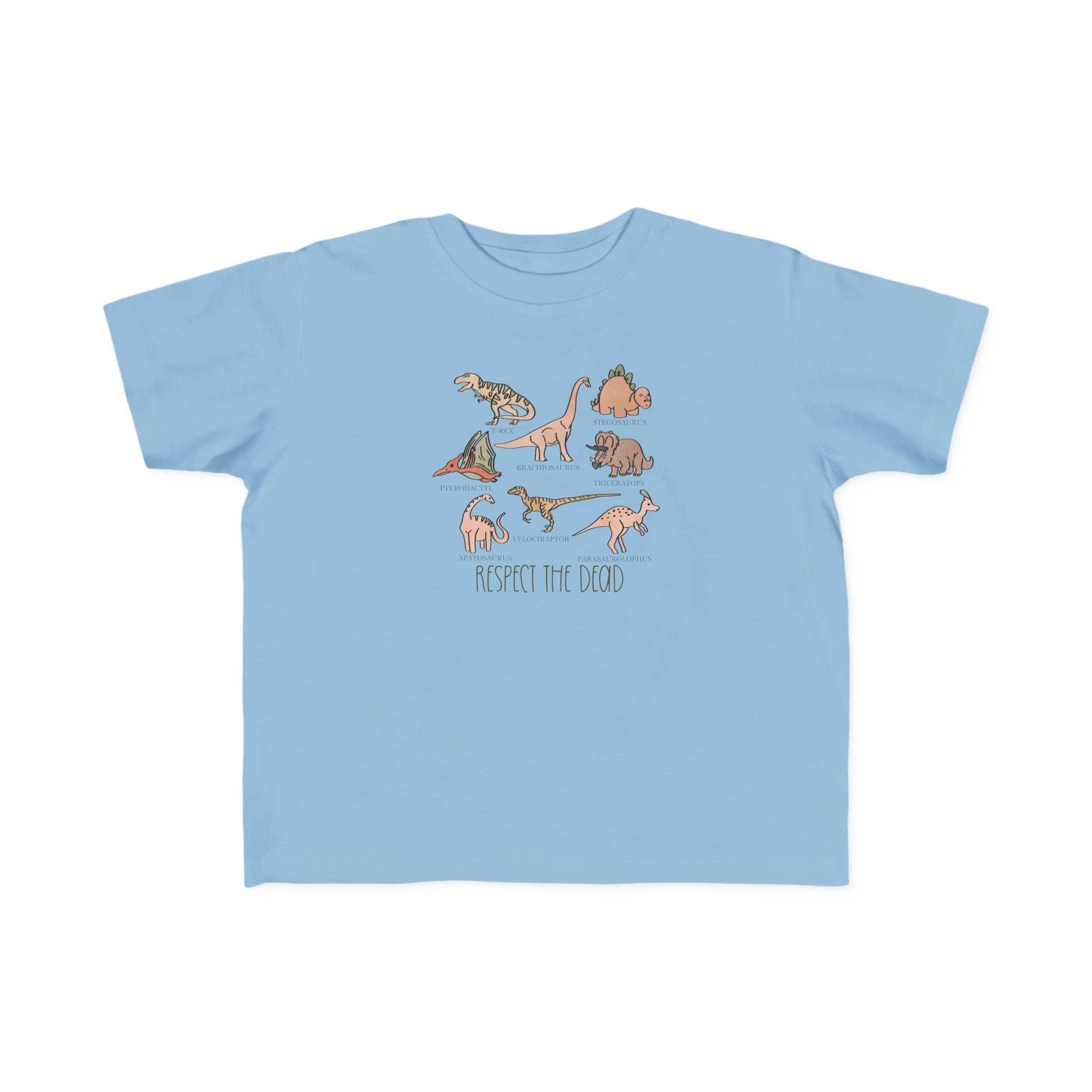 Respect the Dead Dino Toddler Tee - NotTodayLuciifer