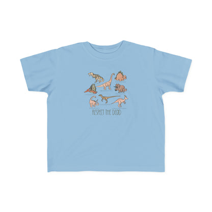 Respect the Dead Dino Toddler Tee - NotTodayLuciifer