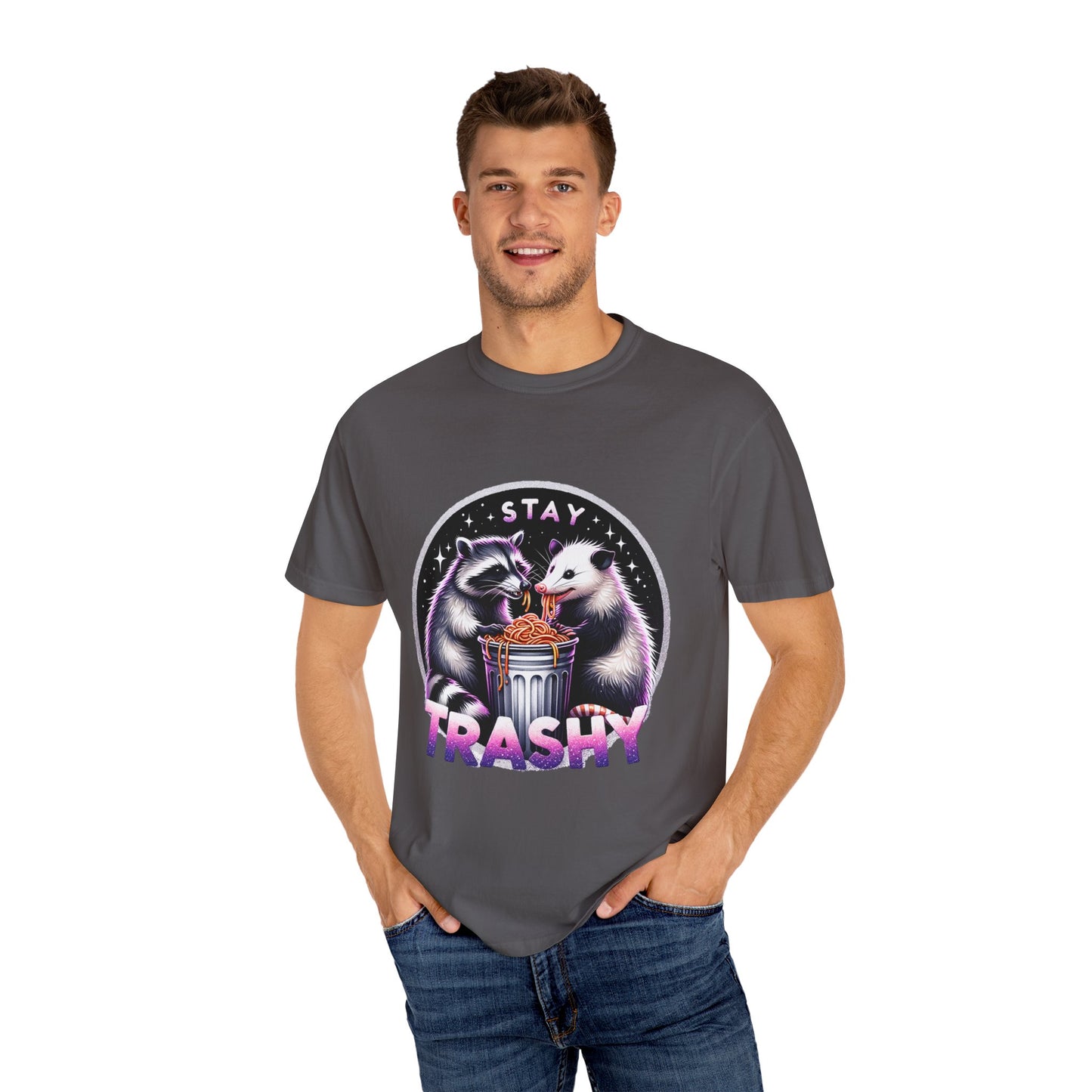 Stay Trashy Opossum and Raccoon Tee - NotTodayLuciifer