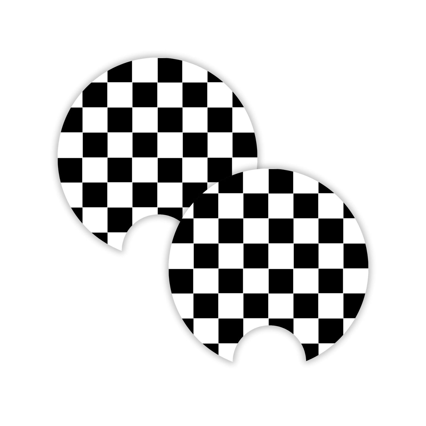 Rock the Trend Checkered Coasters