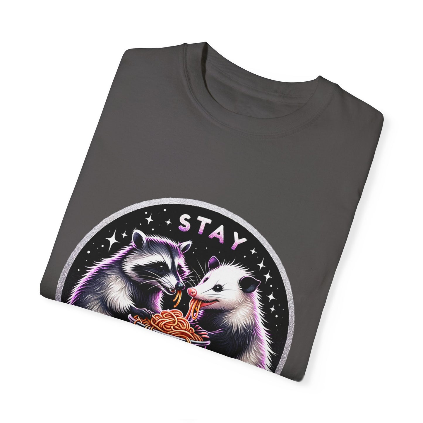 Stay Trashy Opossum and Raccoon Tee - NotTodayLuciifer