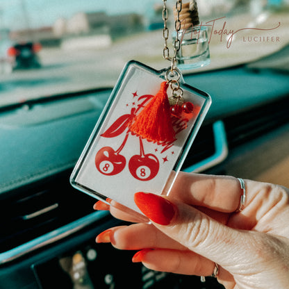 Feelin' Lucky Gold Car Charm