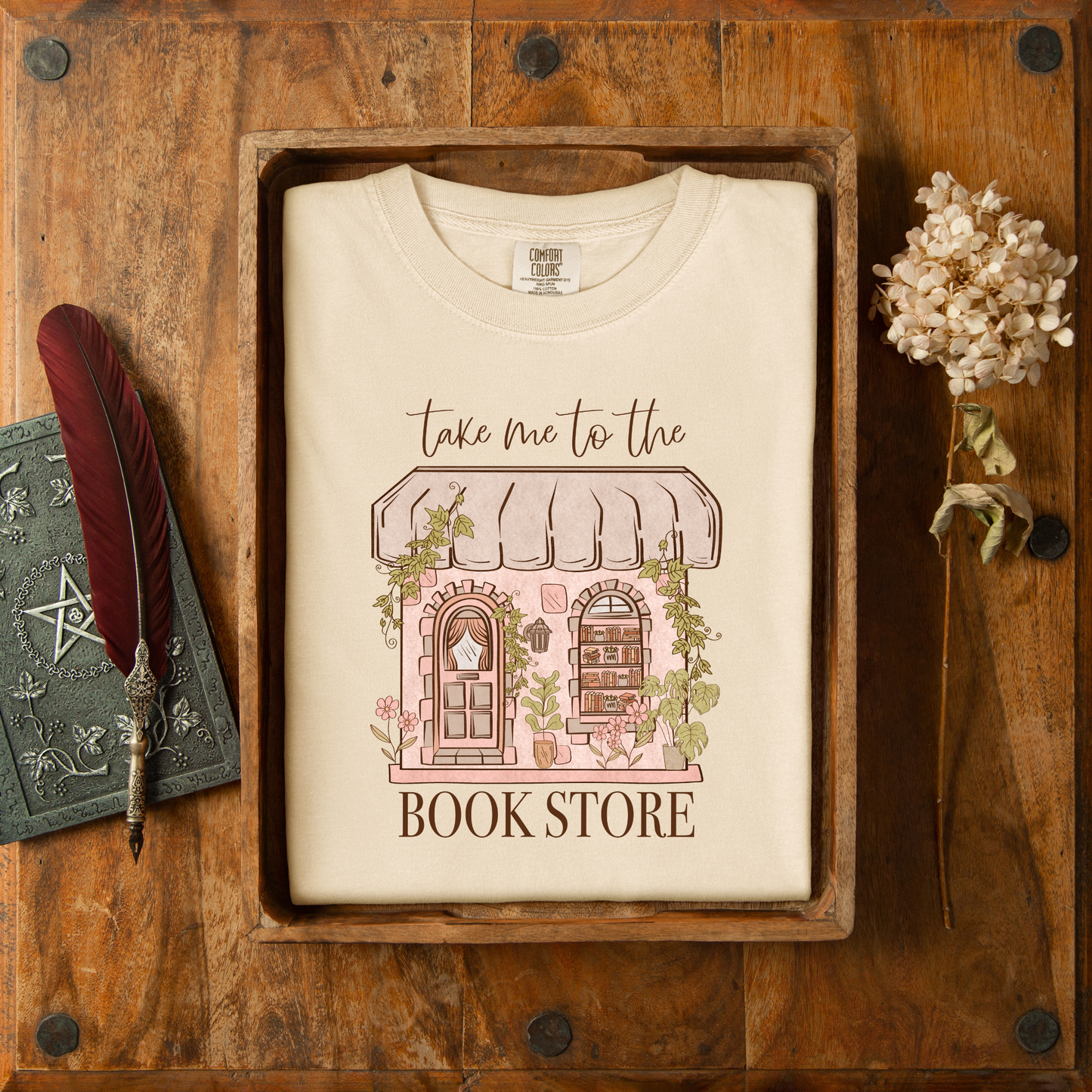 Take me to the Bookstore Tee - NotTodayLuciifer