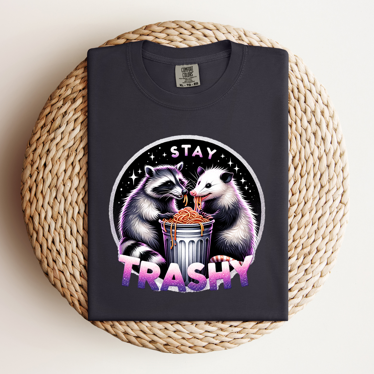 Stay Trashy Opossum and Raccoon Tee - NotTodayLuciifer