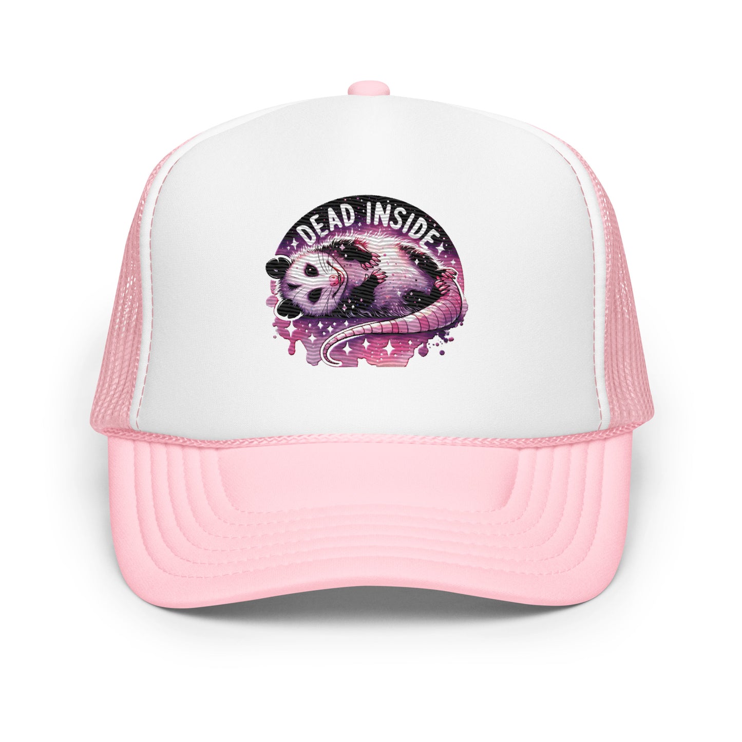 Dead Inside Opossum Trucker Hat