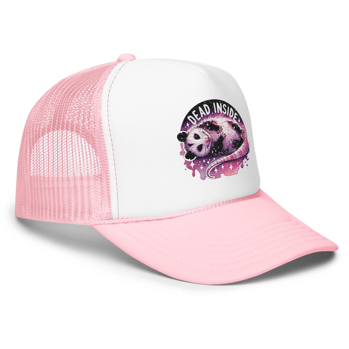 Dead Inside Opossum Trucker Hat