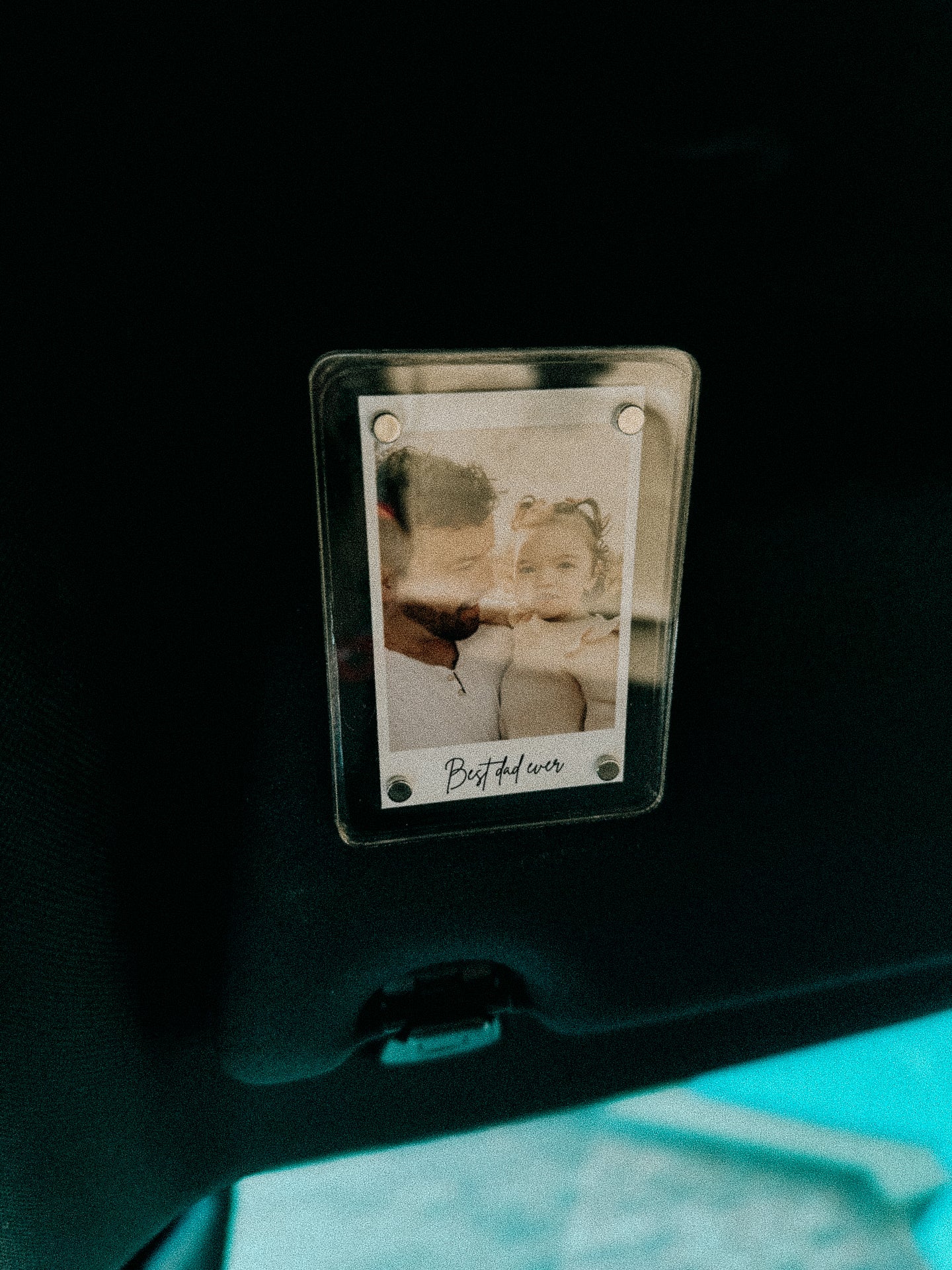 Personalized Polaroid Sunvisor Clip