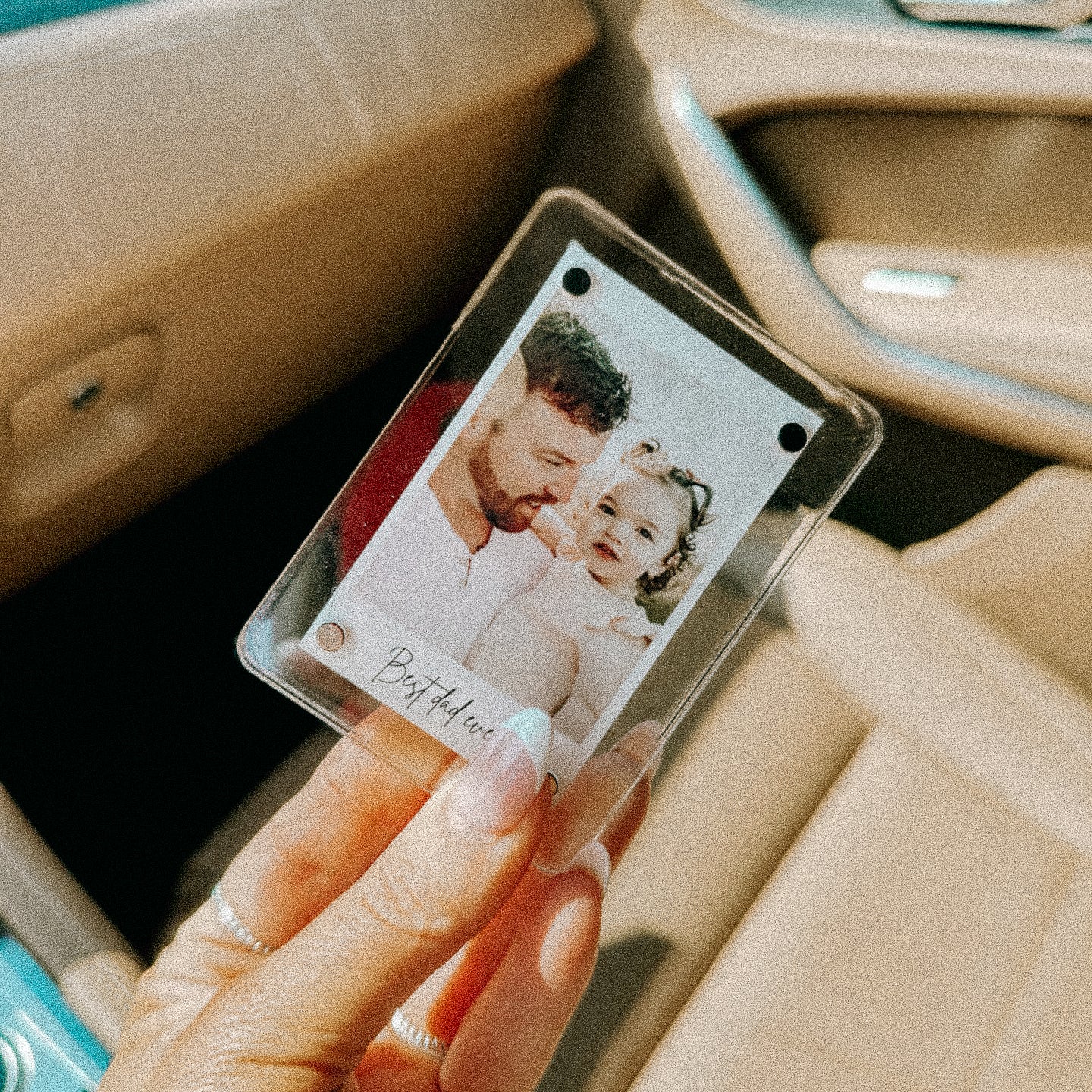 Personalized Polaroid Sunvisor Clip