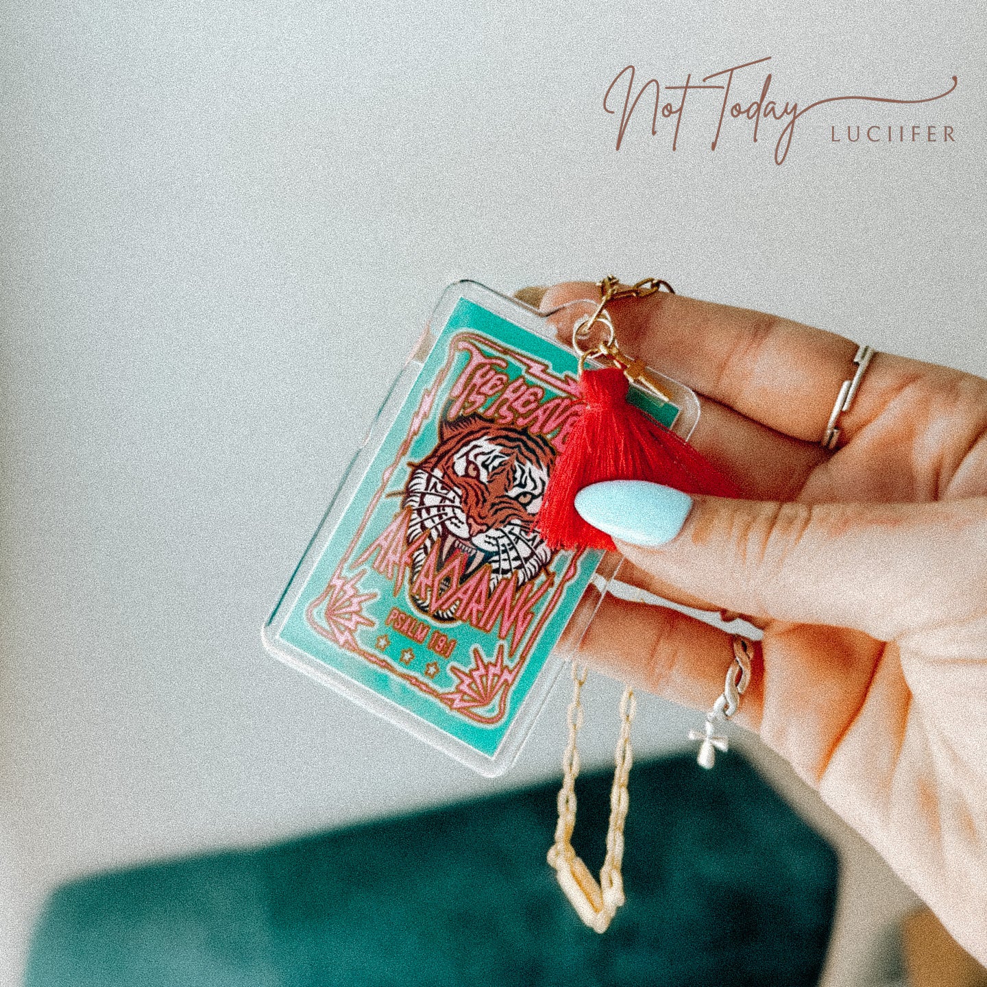 The Heavens are Roaring Psalm 19:1 Car Charm